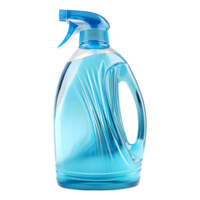 AI generated 3D Rendering of a Cleaning Bottle on Transparent Background - Ai Generated png