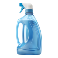 AI generated 3D Rendering of a Cleaning Bottle on Transparent Background - Ai Generated png