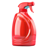 AI generated 3D Rendering of a Cleaning Bottle on Transparent Background - Ai Generated png