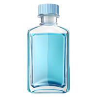 AI generated 3D Rendering of a Hand Wash in a Bottle on Transparent Background - Ai Generated png