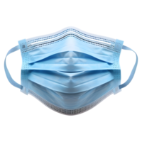 AI generated 3D Rendering of a Surgical Face Mask on Transparent Background - Ai Generated png