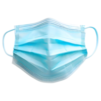 AI generated 3D Rendering of a Surgical Face Mask on Transparent Background - Ai Generated png