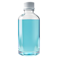 AI generated 3D Rendering of a Hand Wash in a Bottle on Transparent Background - Ai Generated png