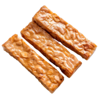 AI generated 3D Rendering of a Peanut Brittle on Transparent Background - Ai Generated png