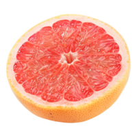 ai generiert 3d Rendern von ein Grapefruit auf transparent Hintergrund - - ai generiert png