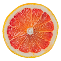 AI generated 3D Rendering of a Grapefruit on Transparent Background - Ai Generated png