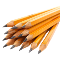 AI generated 3D Rendering of a School Pencils Stack on Transparent Background - Ai Generated png