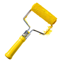 AI generated 3D Rendering of a Paint Roller on Transparent Background - Ai Generated png