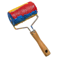 AI generated 3D Rendering of a Paint Roller on Transparent Background - Ai Generated png