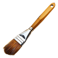 AI generated 3D Rendering of a Paint Brush on Transparent Background - Ai Generated png