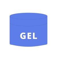 Gel for hair. vector