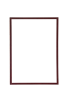 Blank wooden photo frame png