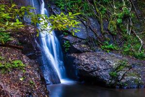 largo exposición foto de cascada caídas, Macquarie pasar nsw Australia