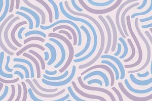 Blue and Purple Wavy Pattern on White Background vector