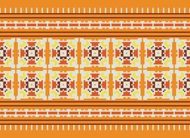 A Beautiful geometric ethnic oriental pattern traditional on white background.Aztec style,embroidery,abstract,vector,illustration.design for texture,fabric,clothing,wrapping,decoration,carpet,print. vector