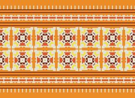 A Beautiful geometric ethnic oriental pattern traditional on white background.Aztec style,embroidery,abstract,vector,illustration.design for texture,fabric,clothing,wrapping,decoration,carpet,print. vector