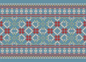 A Beautiful geometric ethnic oriental pattern traditional on white background.Aztec style,embroidery,abstract,vector,illustration.design for texture,fabric,clothing,wrapping,decoration,carpet,print. vector