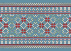 A Beautiful geometric ethnic oriental pattern traditional on white background.Aztec style,embroidery,abstract,vector,illustration.design for texture,fabric,clothing,wrapping,decoration,carpet,print. vector