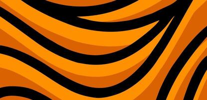 orange abstract stripe background banner, modern and trendy design vector