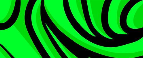 green abstract stripe background banner, modern and trendy design vector