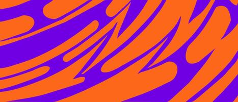 sport banner hand drawn orange and blue abstract splash background design vector