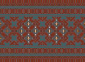 Ethnic pattern vector background. seamless pattern traditional, Design for background, wallpaper, Batik, fabric, carpet, clothing, wrapping, and textile.ethnic pattern Vector illustration.