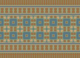 Geometric patterns of modern stylish texture. Borders in the form of a pixel ornament for embroidery, ceramic tiles and textile interior design elements. Seamless illustration vector