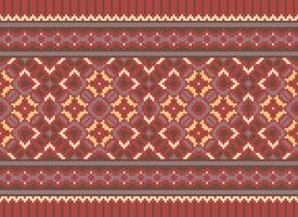 un hermosa textil digital diseño conjunto de damasco Mughal cachemir ornamental ikat étnico cruzar puntada modelo decoración frontera retro lujo estilo fondo de pantalla regalo tarjeta marco para mujer paño frente espalda dupatta vector