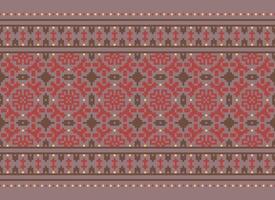 A Beautiful geometric ethnic oriental pattern traditional on white background.Aztec style,embroidery,abstract,vector,illustration.design for texture,fabric,clothing,wrapping,decoration,carpet,print. vector