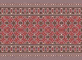 A Beautiful geometric ethnic oriental pattern traditional on white background.Aztec style,embroidery,abstract,vector,illustration.design for texture,fabric,clothing,wrapping,decoration,carpet,print. vector