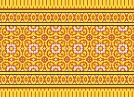 A Beautiful geometric ethnic oriental pattern traditional on white background.Aztec style,embroidery,abstract,vector,illustration.design for texture,fabric,clothing,wrapping,decoration,carpet,print. vector