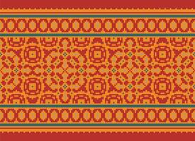 A Beautiful geometric ethnic oriental pattern traditional on white background.Aztec style,embroidery,abstract,vector,illustration.design for texture,fabric,clothing,wrapping,decoration,carpet,print. vector