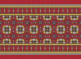 A Beautiful geometric ethnic oriental pattern traditional on white background.Aztec style,embroidery,abstract,vector,illustration.design for texture,fabric,clothing,wrapping,decoration,carpet,print. vector