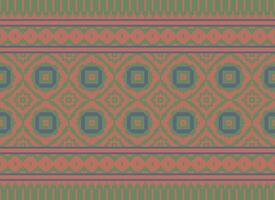 Pixel Ethnic pattern vector background. seamless pattern traditional, Design for background, wallpaper, Batik, fabric, carpet, clothing, wrapping, and textile.ethnic pattern Vector illustration.