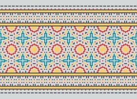 un hermosa textil digital diseño conjunto de damasco Mughal cachemir ornamental ikat étnico cruzar puntada modelo decoración frontera retro lujo estilo fondo de pantalla regalo tarjeta marco para mujer paño frente espalda dupatta vector