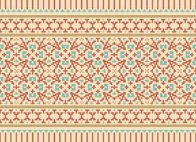 A Beautiful geometric ethnic oriental pattern traditional on white background.Aztec style,embroidery,abstract,vector,illustration.design for texture,fabric,clothing,wrapping,decoration,carpet,print. vector