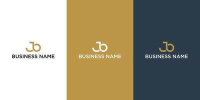 letter J and B logo design vector template design for brand.