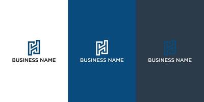 Professional H logo creation vector