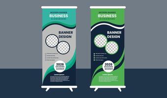 BUSINESS ROLL UP DESIGN vector