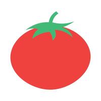 vector tomato icon isolated on white background