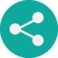 Share Transfer Button vector