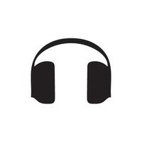 headphone logo vector