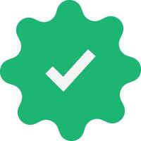 Tick Mark Done Approved vector