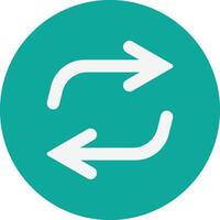 Repeat Refresh Button vector
