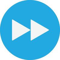 Fast Forward Button vector