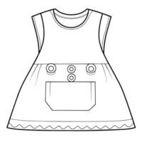 Discover a versatile apron outline icon vector perfect for culinary and lifestyle designs.