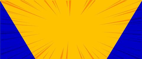 Vector abstract background texture design, bright poster, banner yellow and blue background Vector illustration, with zoom effect