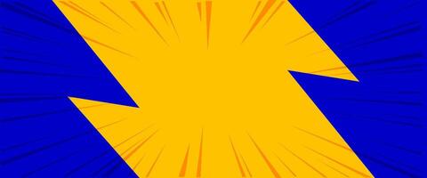 Vector abstract background texture design, bright poster, banner yellow and blue background Vector illustration, with zoom effect