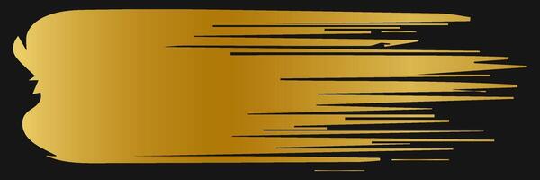 golden paint strokes to make a background for your design, golden hot foil, gold leaf vector