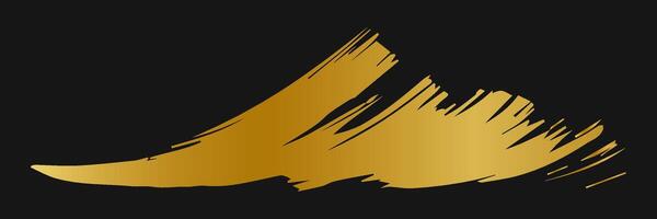 golden paint strokes to make a background for your design, golden hot foil, gold leaf vector